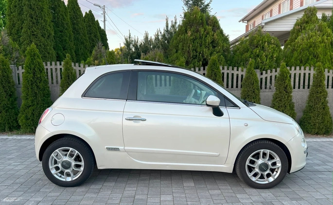 Fiat 500 cena 25900 przebieg: 130000, rok produkcji 2008 z Końskie małe 326